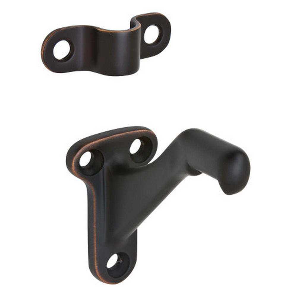 Ives 059B Solid Brass Handrail Bracket with Base Size 2-1/4" x 1-3/8" and Base to Center of Rail of 2-7/16"