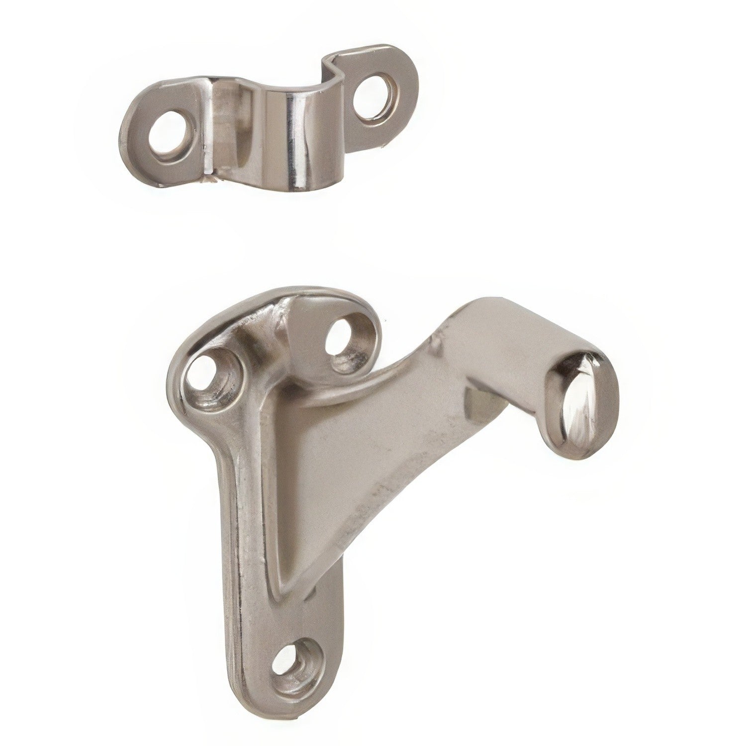 Ives 059A Aluminum Handrail Bracket with Base Size 2-1/4" x 1-3/8" and Base to Center of Rail of 2-7/16"