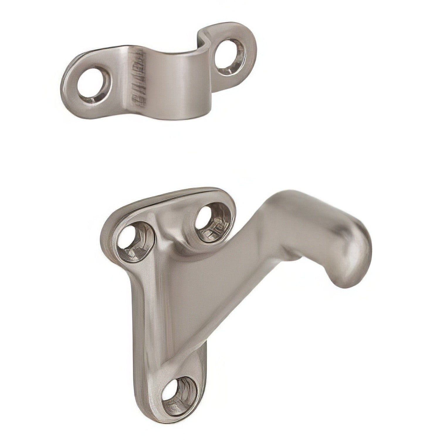 Ives 059A Aluminum Handrail Bracket with Base Size 2-1/4" x 1-3/8" and Base to Center of Rail of 2-7/16"