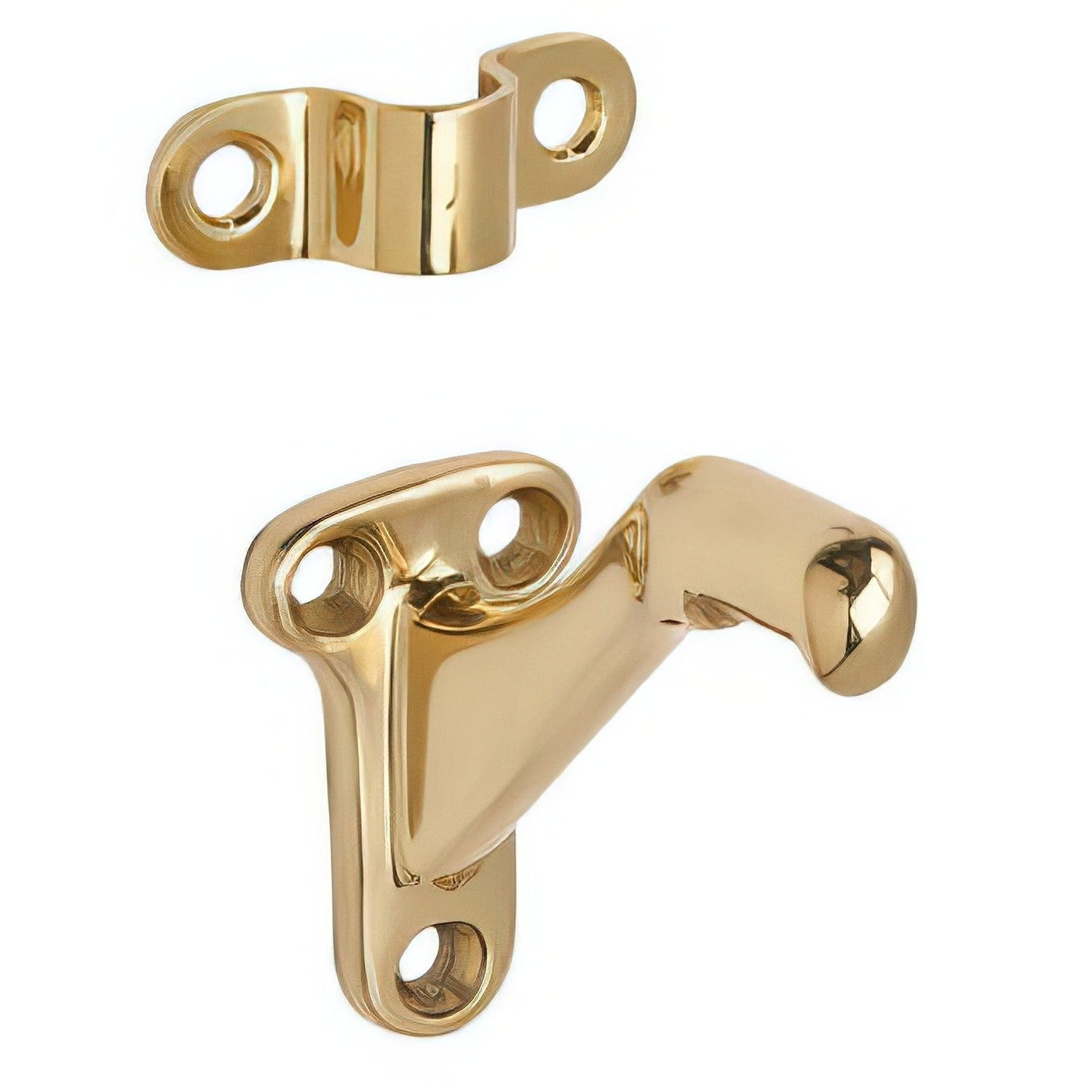 Ives 059A Aluminum Handrail Bracket with Base Size 2-1/4" x 1-3/8" and Base to Center of Rail of 2-7/16"