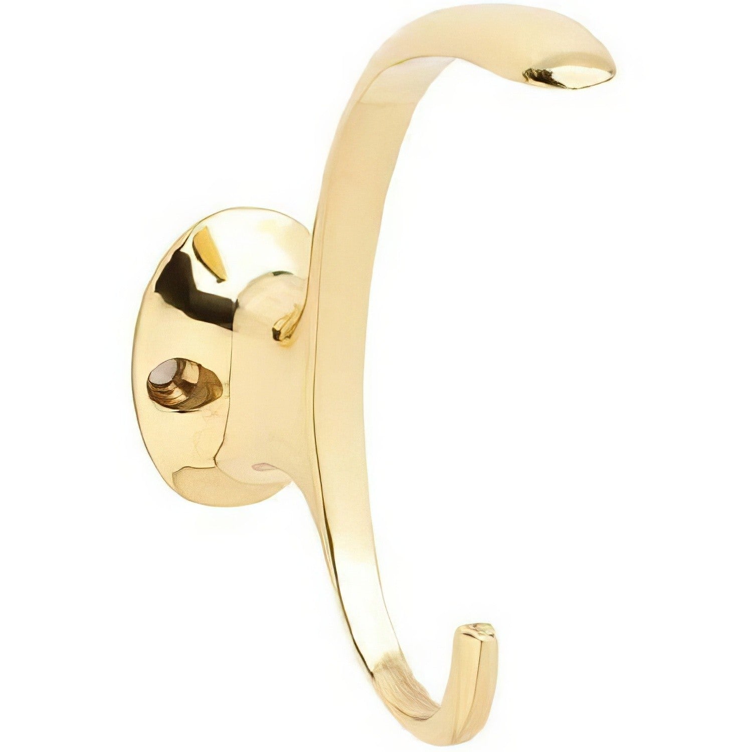 Ives 574A Contemporary 4-3/4" Height Cast Aluminum Coat and Hat Hook with 3-3/4" Projection