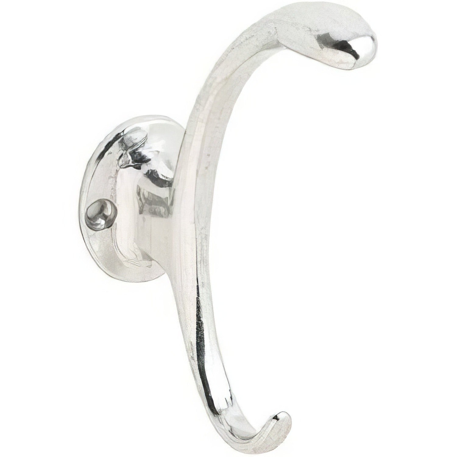 Ives 574A Contemporary 4-3/4" Height Cast Aluminum Coat and Hat Hook with 3-3/4" Projection