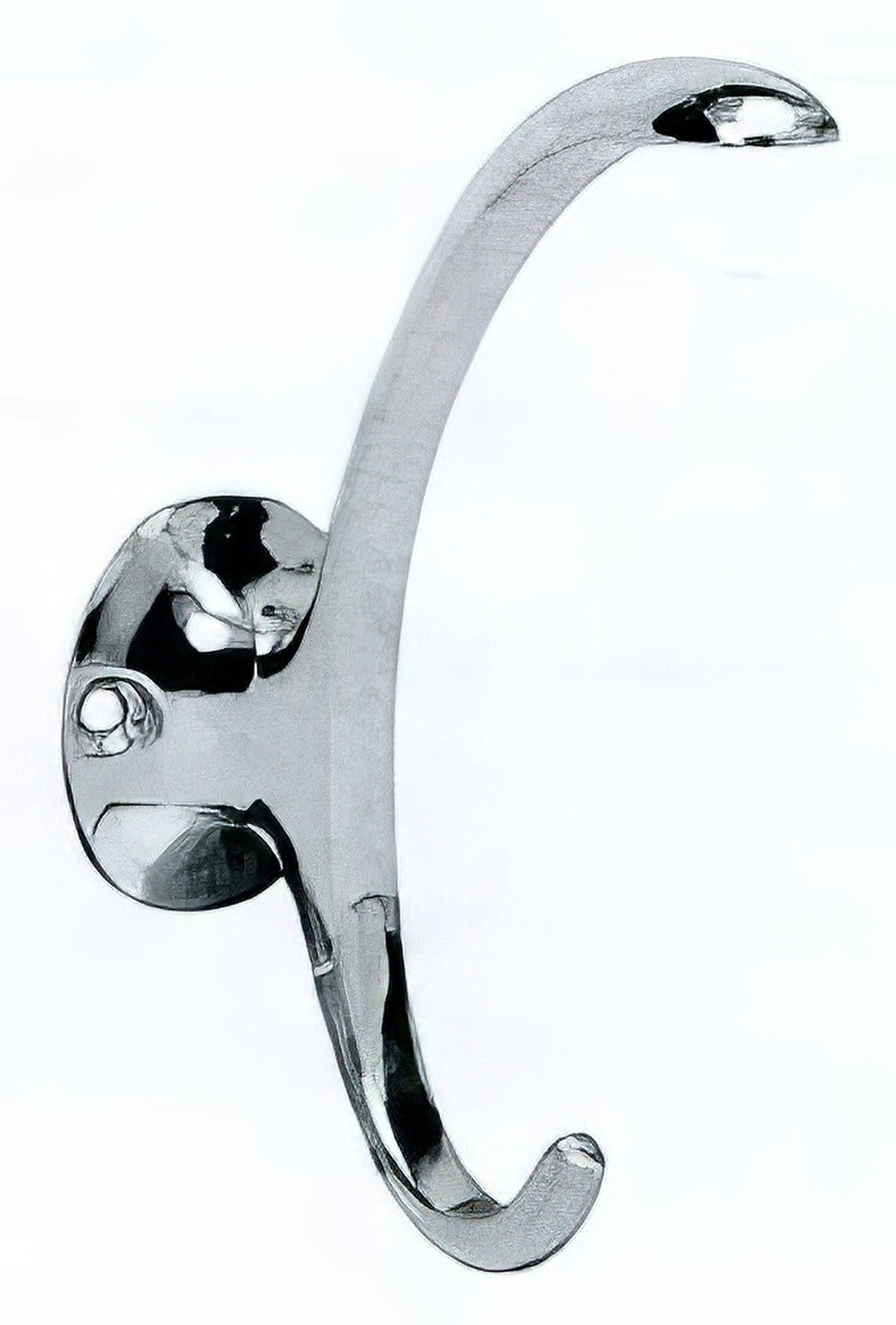 Ives 574B Contemporary 4-3/4" Height Cast Brass Coat and Hat Hook with 3-3/4" Projection