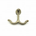 Ives 580A Cast Aluminum Ceiling Hook with 2-1/4" Projection