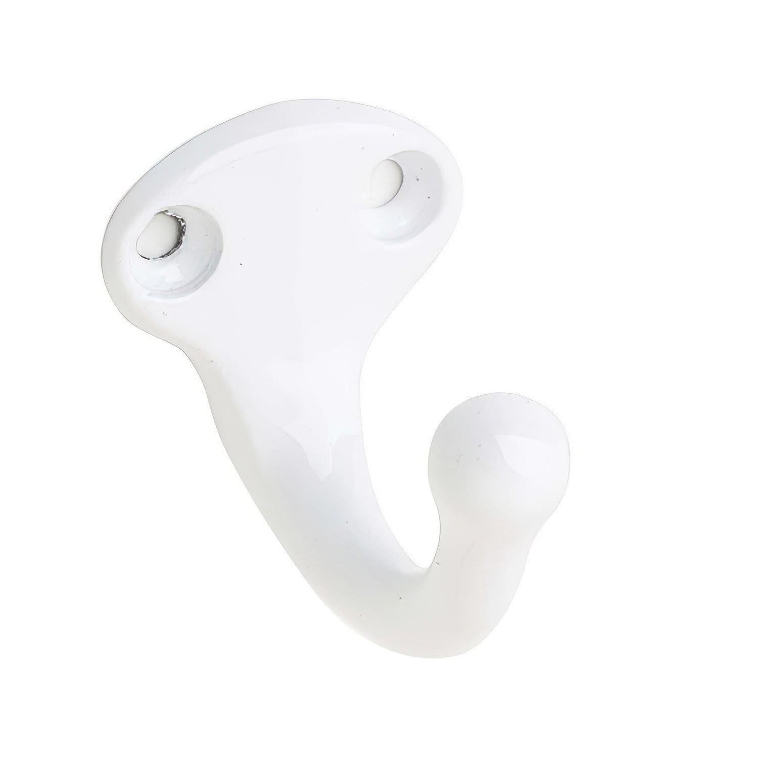 Ives 581A Low Profile Single Cast Aluminum Wardrobe Hook with 1-5/8" Projection