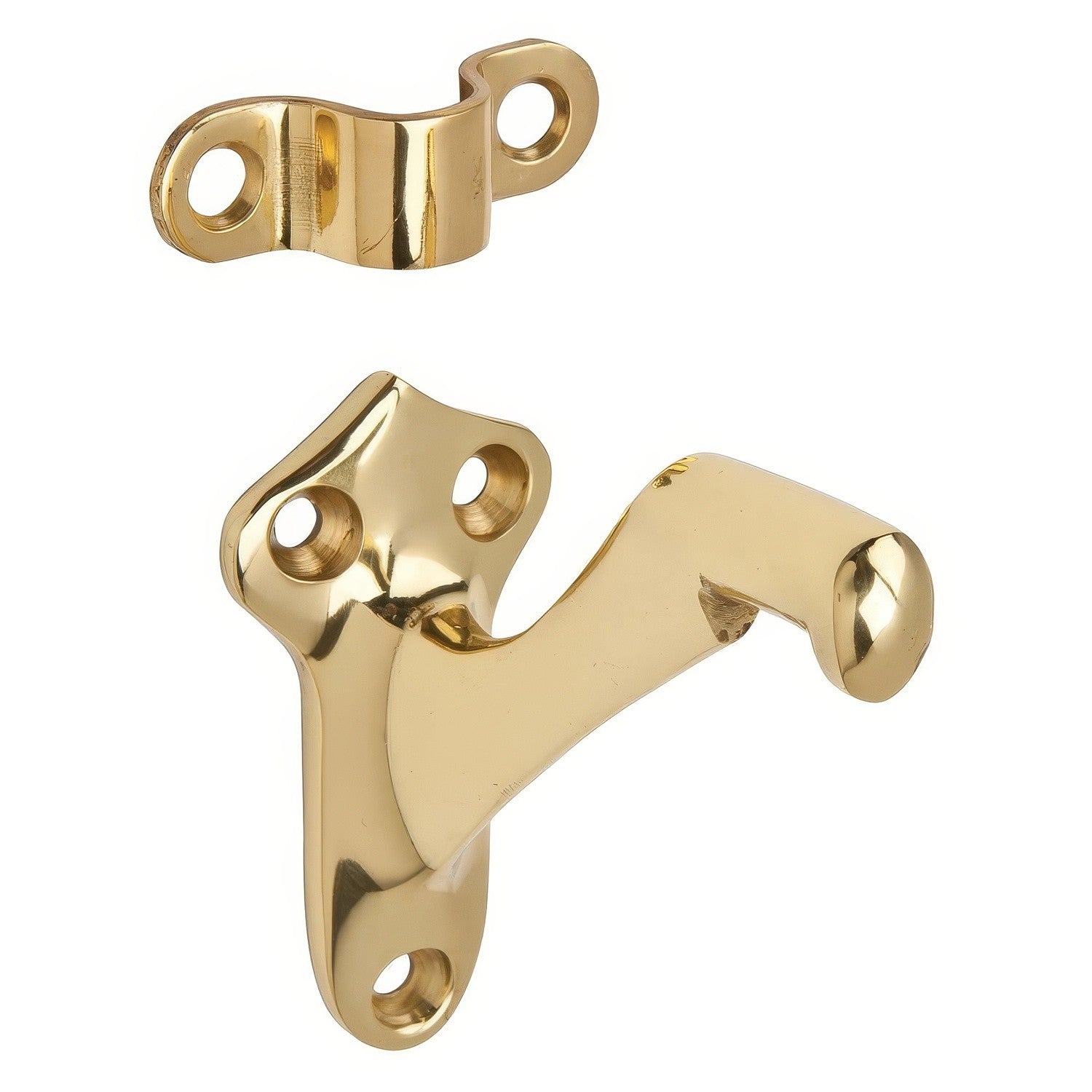 Ives 59MB Cast Brass Handrail Bracket 2-3/4" Base to Center of Rail