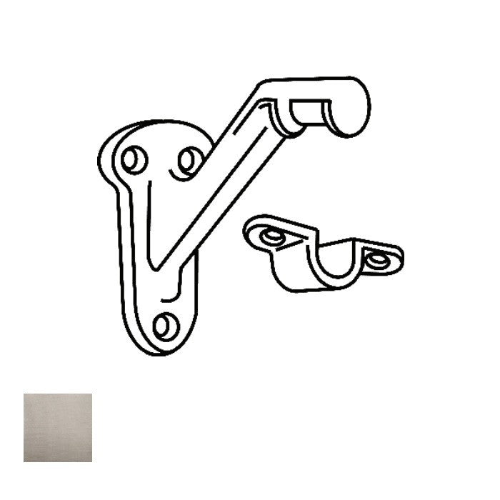 Cal-Royal HDHB40 Heavy Duty Cast Aluminum Hand Rail Bracket