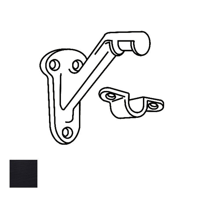 Cal-Royal HDHB40 Heavy Duty Cast Aluminum Hand Rail Bracket