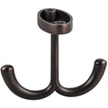 Elements 1-9/16" Double Zinc Ceiling Mount Coat Hook