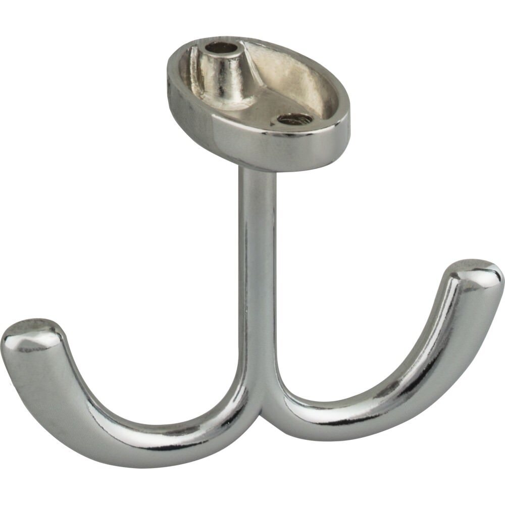 Elements 1-9/16" Double Zinc Ceiling Mount Coat Hook