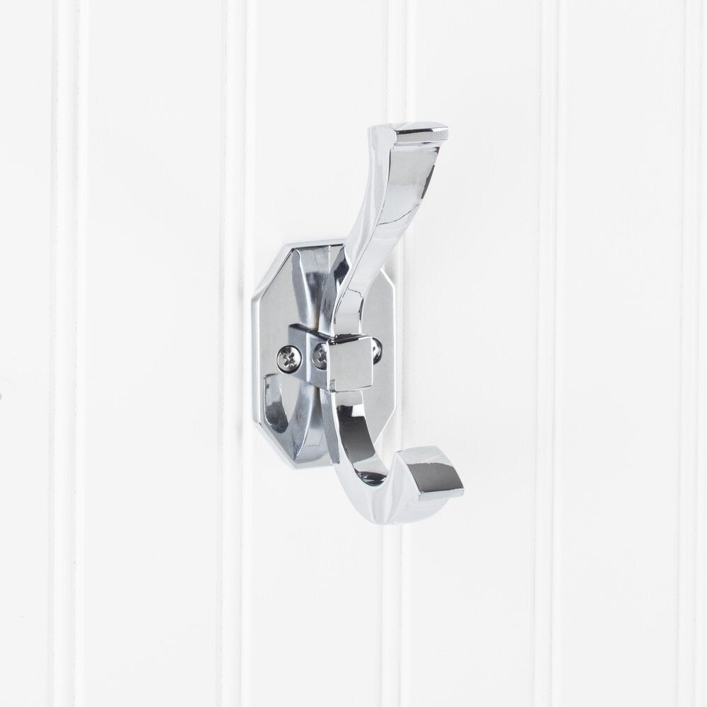 Elements 4-5/16" Double Zinc Wall Mount Hook