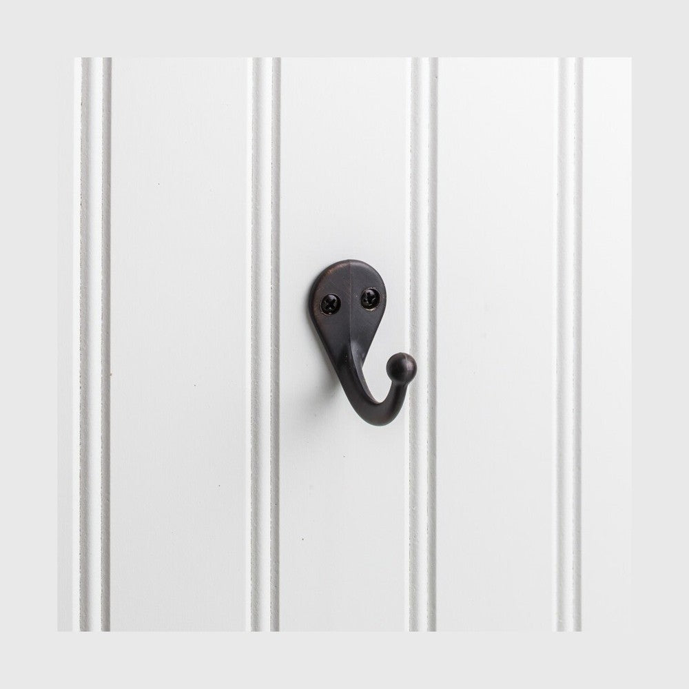 Elements 1-3/4" Single Zinc Wall Mount Coat Hook