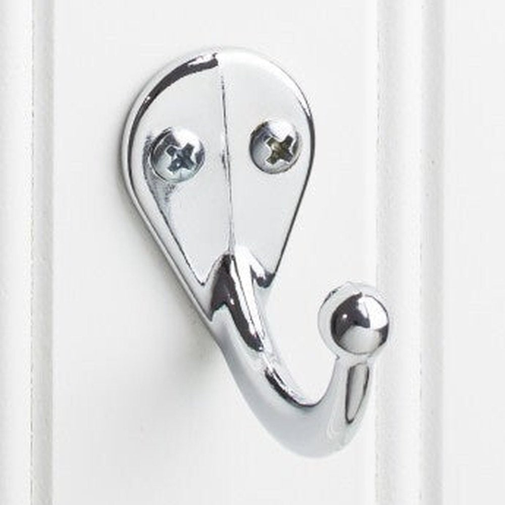 Elements 1-3/4" Single Zinc Wall Mount Coat Hook