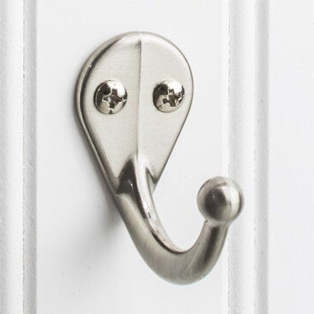 Elements 1-3/4" Single Zinc Wall Mount Coat Hook
