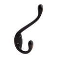 Amerock H55451 Noble Double Coat and Hat Hook