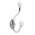 Amerock H55469W26 Single Hook 6" Hat and Coat Hook